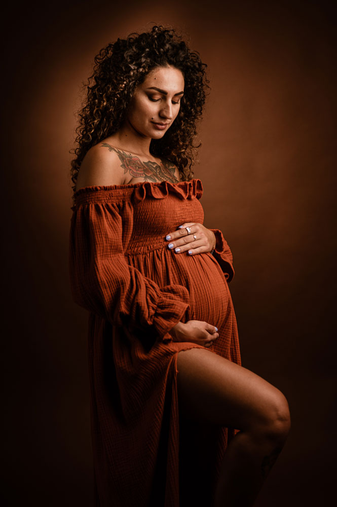 Portfolio di Gravidanza - White and black - Asti