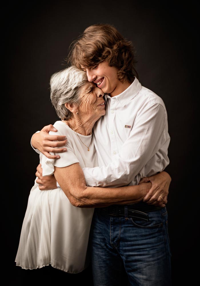 Ritratto di famiglia - White and black - Fotografo ad Asti