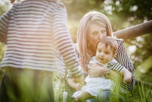 Ritratto di famiglia - White and black - Fotografo ad Asti