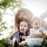 Family portrait - White and black - Fotografo ad Asti