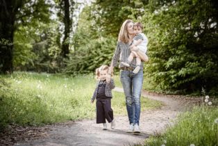Ritratto di famiglia - White and black - Fotografo ad Asti